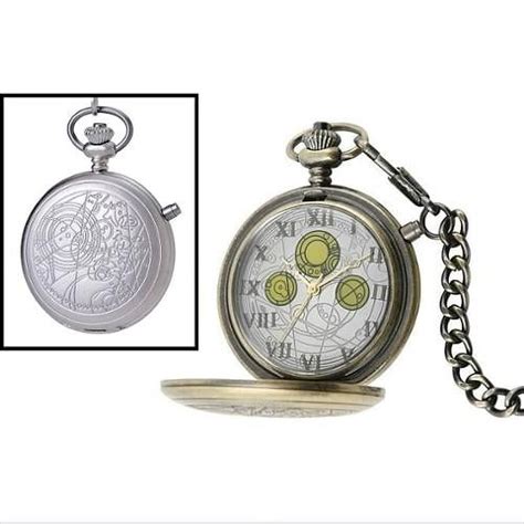 doctor who fob watch replica metal|Doctor Who The Masters Fob Replica Pocket Watch .